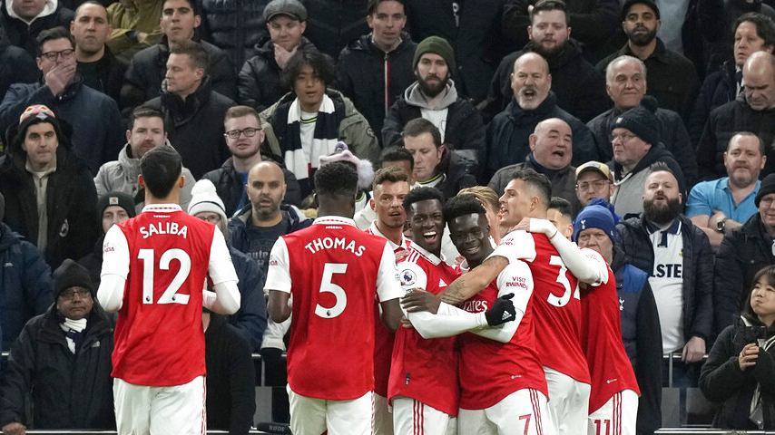 Hempaskan Tottenham, Arsenal Perkasa di London Utara