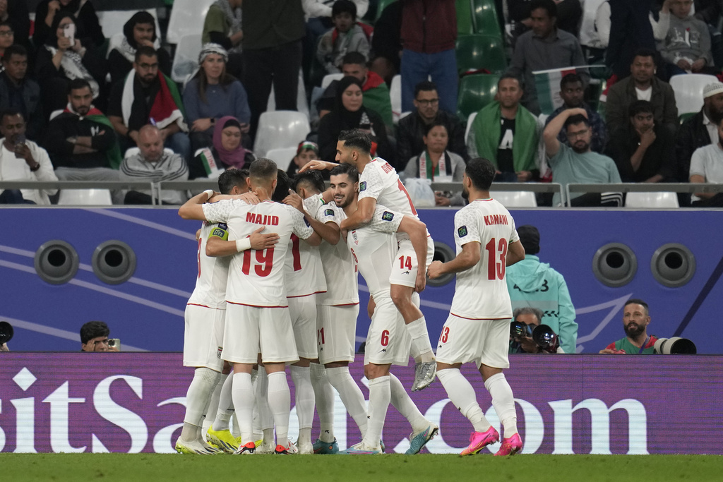 Iran Kalahkan Palestina 4-1, Puncaki Grup C Piala Asia 2023