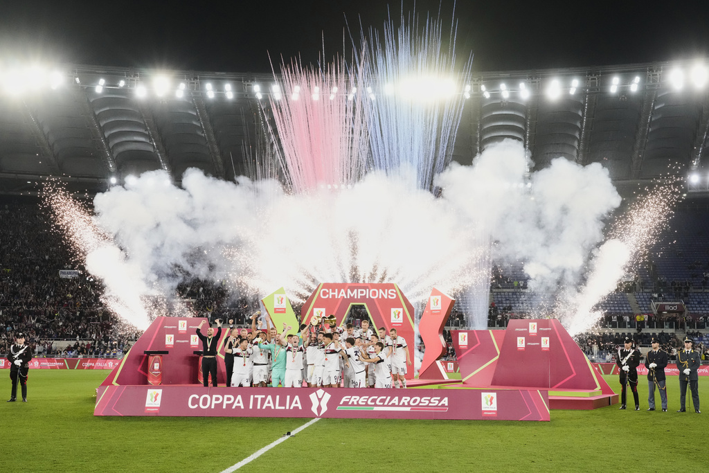 Kejutan Bologna, Sikat Milan dan Juara Coppa Italia 2024-2025 