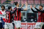 Ibrahimovic dan Rebic Antar AC Milan Kembali ke Puncak
