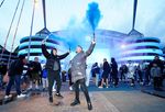 MU Kalah, Suporter Manchester City pun Berpesta MU Kalah, Suporter Manchester City pun Berpesta