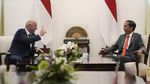 Momen Jokowi Sambut Presiden FIFA di Istana Merdeka Momen Jokowi Sambut Presiden FIFA di Istana Merdeka