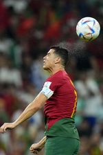 Momen Hair of God Bikin Cristiano Ronaldo dan Bruno Fernandes Kian Mesra di Piala dunia 2022 Momen Hair of God Bikin Cristiano Ronaldo dan Bruno Fernandes Kian Mesra di Piala dunia 2022
