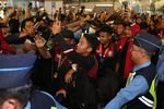 Sambutan Meriah saat Timnas Indonesia U-22 Tiba di Tanah Air Sambutan Meriah saat Timnas Indonesia U-22 Tiba di Tanah Air